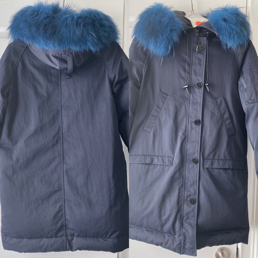 Kenzo Down Parka w/ raccoon fur hood (Size XS)